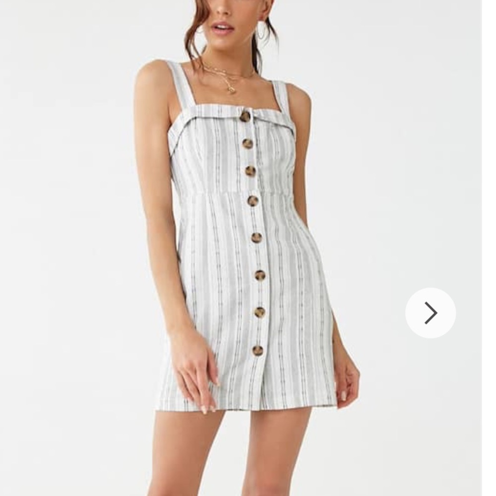 Pinstriped Mini Dress💫